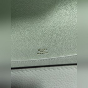 19 см Roulis 【Сумка Hermes Pig Nose】 Оригинальная кожа Evercolor,