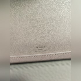 19 см Roulis 【Сумка Hermes Pig Nose】 Кожа Evercolor, 3q розовый, 