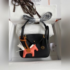 Мини Линди 19 см, оригинальная кожа TC, золотая застежка Синхрон