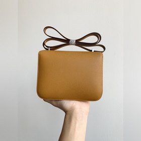 【Кунжутный цвет】 Серебряная застежка, полностью ручная работа — Д