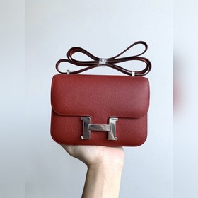 【Красный гранат】 Серебряная застежка, полностью ручная работа — Д