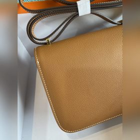Стюардесса 18 см, 23 см, эпсом, полуручная работа, восковая нить,