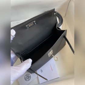 В наличии： Mini Kelly второго поколения, 19 см, импортная кожа E