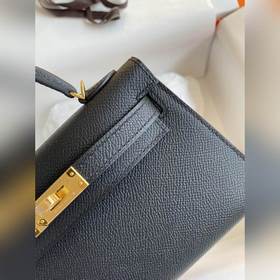 В наличии： Mini Kelly 2-го поколения, 19 см, импортная кожа Epso