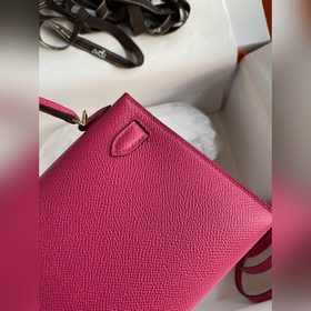 В наличии： Mini Kelly 2-го поколения, 19 см, импортная кожа Epso