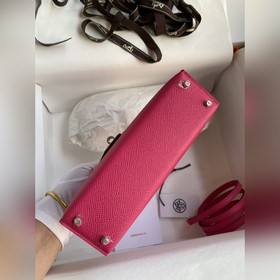 В наличии： Mini Kelly второго поколения, 19 см, импортная кожа E