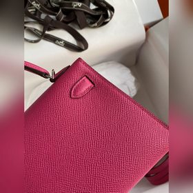 В наличии： Mini Kelly второго поколения, 19 см, импортная кожа E