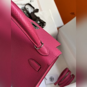 В наличии： Mini Kelly второго поколения, 19 см, импортная кожа E