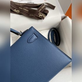 В наличии： Mini Kelly второго поколения, 19 см, импортная кожа E