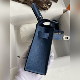 В наличии： Mini Kelly второго поколения, 19 см, импортная кожа E