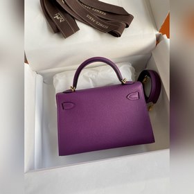Вторая генерация Mini Kelly 19 см, импортная кожа Epsom, ассортим