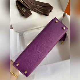 Вторая генерация Mini Kelly 19 см, импортная кожа Epsom, ассортим