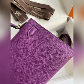 Вторая генерация Mini Kelly 19 см, импортная кожа Epsom, ассортим