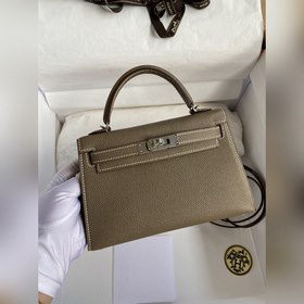 Mini Kelly второго поколения, 19 см, импортная кожа Epsom, цвет «
