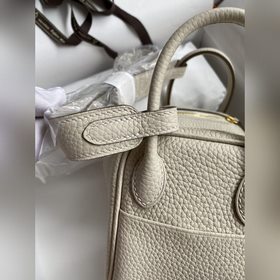 В наличии： полуручная сумка Mini Lindy 19 см, импортная кожа TC, 
