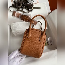 В наличии： полуручная сумка Mini Lindy 19 см, импортная кожа TC, 