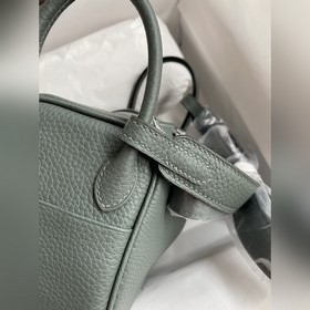 В наличии： полуручная сумка Mini Lindy 19 см, импортная кожа TC, 