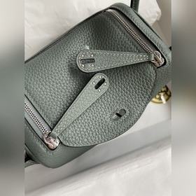 В наличии： полуручная сумка Mini Lindy 19 см, импортная кожа TC, 