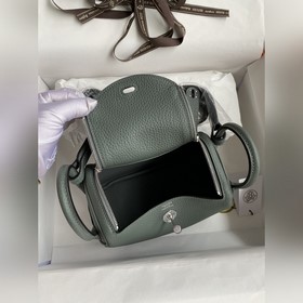 В наличии： полуручная сумка Mini Lindy 19 см, импортная кожа TC, 