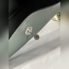 В наличии： полуручная сумка Mini Lindy 19 см, импортная кожа TC, 