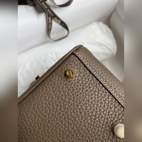 В наличии： полуручная сумка Mini Lindy 19 см, импортная кожа TC, 