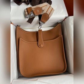 В наличии： Evelyn 28 см, импортная кожа TC, золотисто-коричневый,