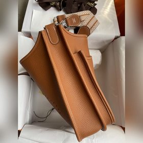 В наличии： Evelyn 28 см, импортная кожа TC, золотисто-коричневый,