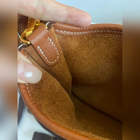 Фотография реального товара. Evelyn Gold Brown Gold Buckle, полур