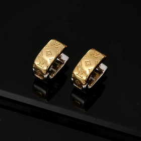 【Версия Seiko】 Серьги Louis Vuitton, изготовленные с высоким маст