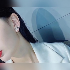 【Версия Seiko】 Серьги Louis Vuitton, изготовленные с высоким маст