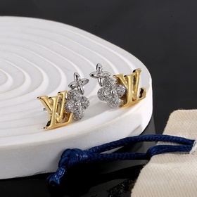 【Версия Seiko】 Серьги Louis Vuitton, изготовленные с высоким маст