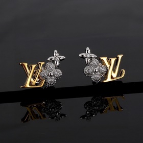 【Версия Seiko】 Серьги Louis Vuitton, изготовленные с высоким маст