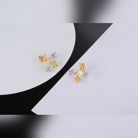 【Версия Seiko】 Серьги Louis Vuitton с буквами. Два способа ношени