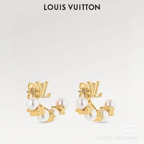 【Версия Seiko】 Серьги Louis Vuitton с буквами цветами. Можно носи