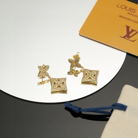 【Версия Seiko】 Серьги Louis Vuitton Серьги с двумя вариантами нош