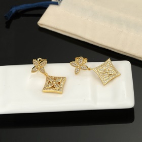 【Версия Seiko】 Серьги Louis Vuitton Серьги с двумя вариантами нош