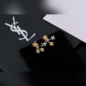 【Версия Seiko】 Серьги Louis Vuitton с буквами. Два способа ношени