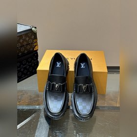 LV Louis Vuitton Baroque — модная ретро-модель для мужчин, туфли-