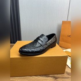 LV. Новые высококачественные кожаные туфли для бизнеса и повседне