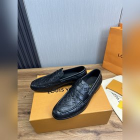 LV. Новые высококачественные кожаные туфли для бизнеса и повседне