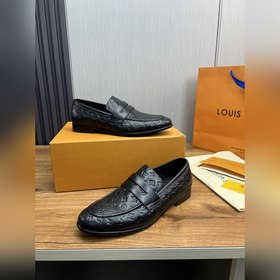 LV. Новые высококачественные кожаные туфли для бизнеса и повседне