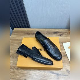 LV. Новые высококачественные кожаные туфли для бизнеса и повседне