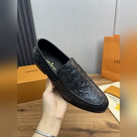 LV. Новые высококачественные кожаные туфли для бизнеса и повседне