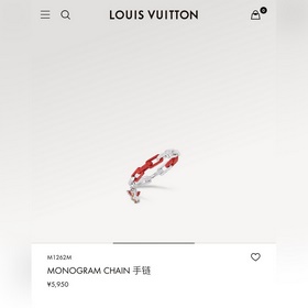 -Изображение витрины Изображение на руке - LV Louis Vuitton MONOG
