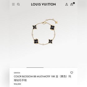 -Фотография витрины, фотография на модели -Louis Vuitton COLOR BL