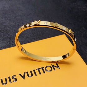 Браслет с буквами LV и бриллиантами Louis Vuitton Louis Vuitton с