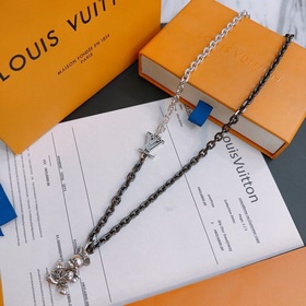Оригинальное ожерелье Louis Vuitton LV, новая модель из фирменног