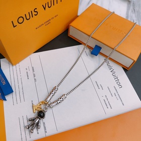 Оригинальное ожерелье Louis Vuitton LV, новая модель из фирменног