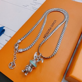 Оригинальное ожерелье Louis Vuitton LV, новая модель из фирменног