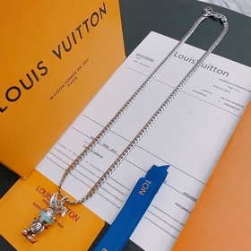 Оригинальное ожерелье Louis Vuitton LV, новая модель из фирменног